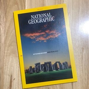 National Geographic Magazine - Stonehenge Revealed.  8/2022